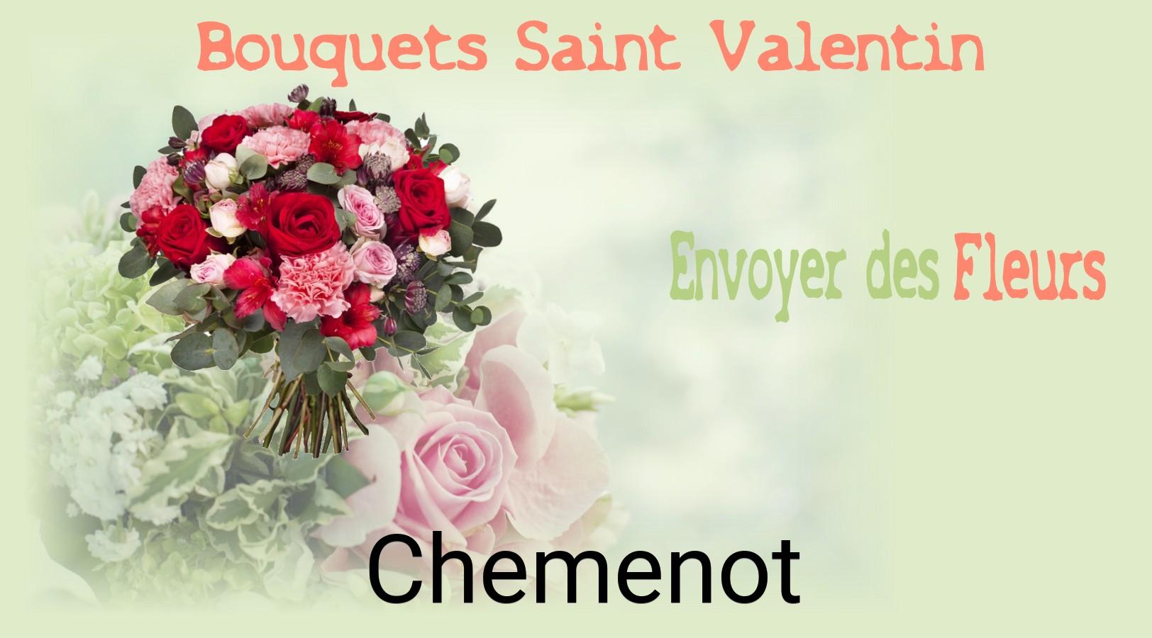 Roses de Saint-Valentin livrées à Chemenot